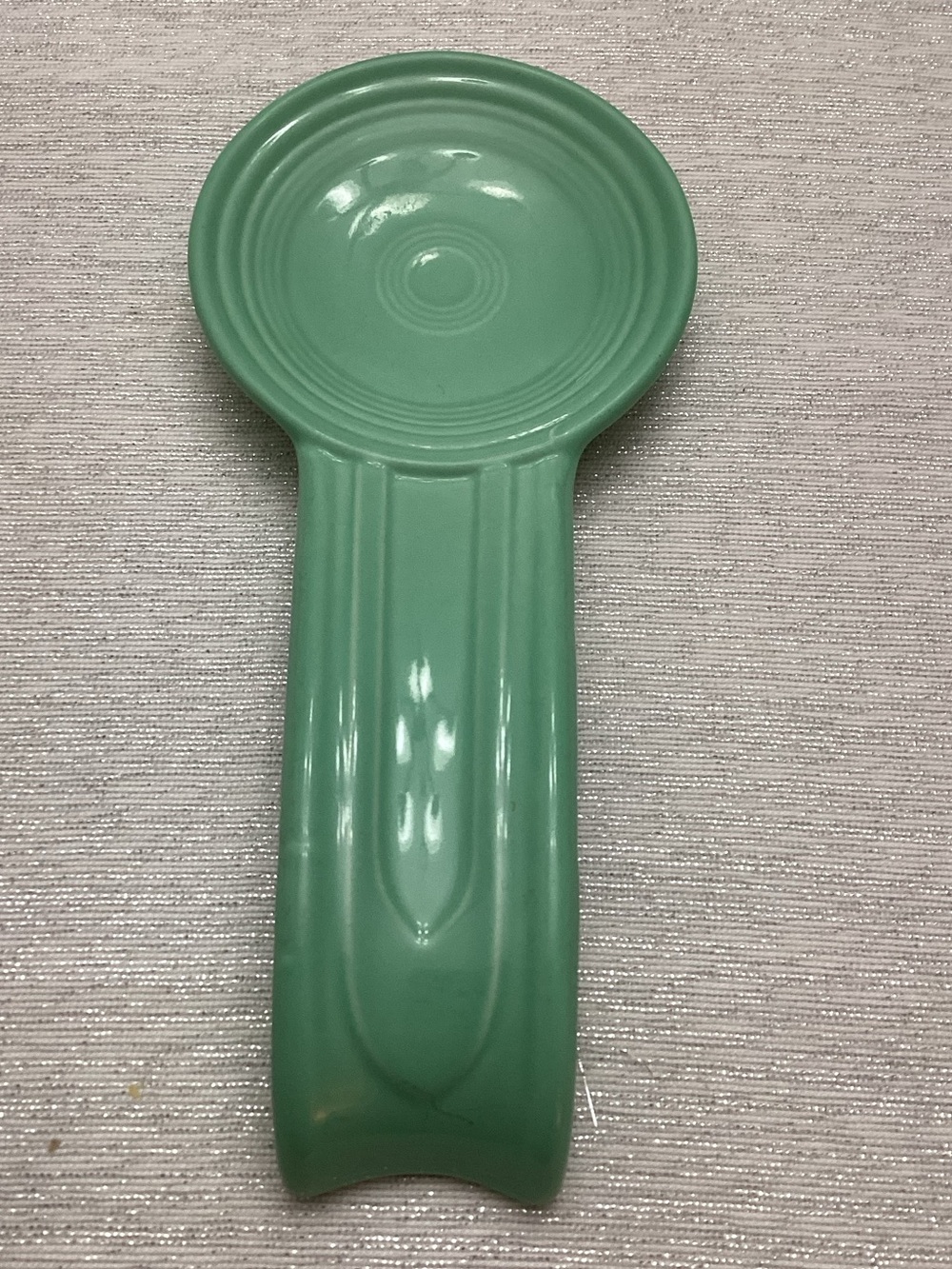 FIESTA Sea Mist Green Spoon Rest 8 inch: 2005 Original - IEC